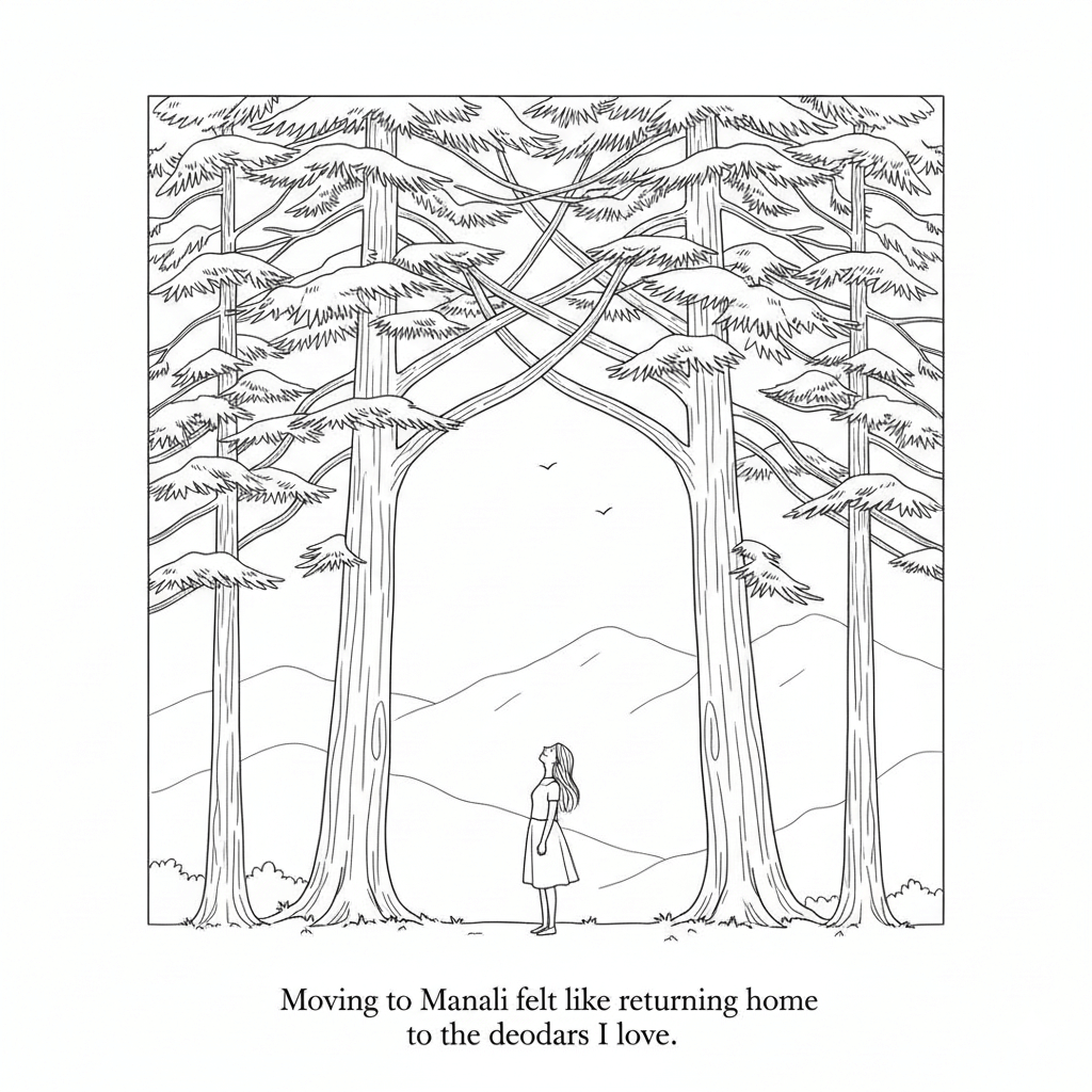 Manali Deodar tree